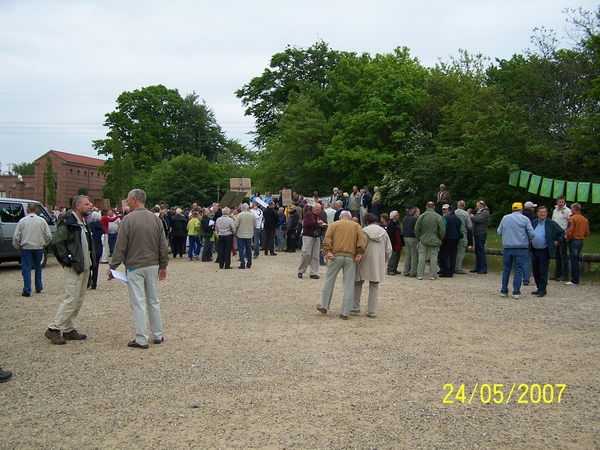 Demonstrationen ved Tangevrket den 24. maj 2007